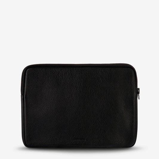 Before I Leave Laptop Case in black by Status Anxiety - 13 - 14" - The Stockroom NZ