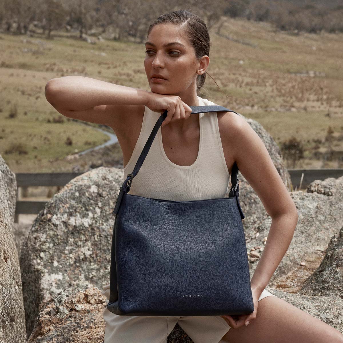 Forget About It Bag - Midnight Blue - The Stockroom NZ