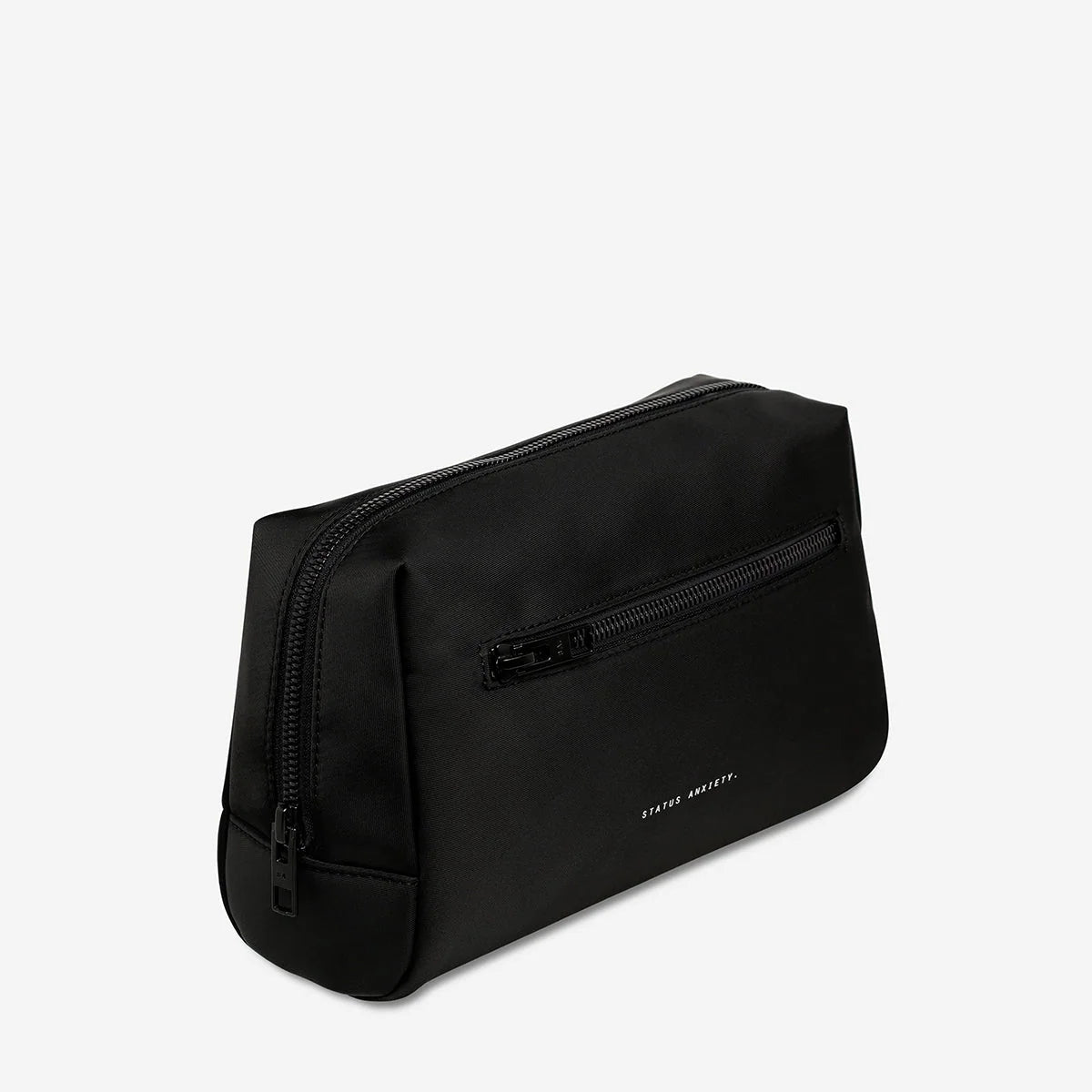 Hunter Recycled Toiletry Bag Medium - Black - The Stockroom NZ