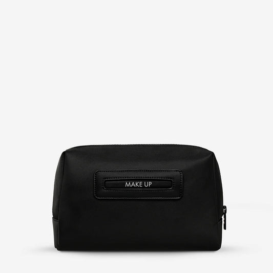 Hunter Recycled Toiletry Bag Medium - Black - The Stockroom NZ