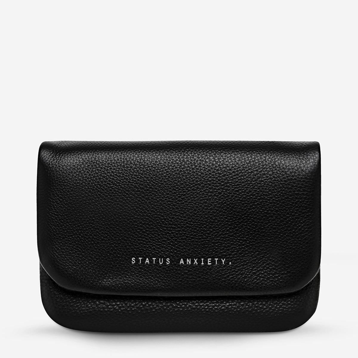 Impermanent Wallet by Status Anxiety in Black Pebble - The Stockroom NZ