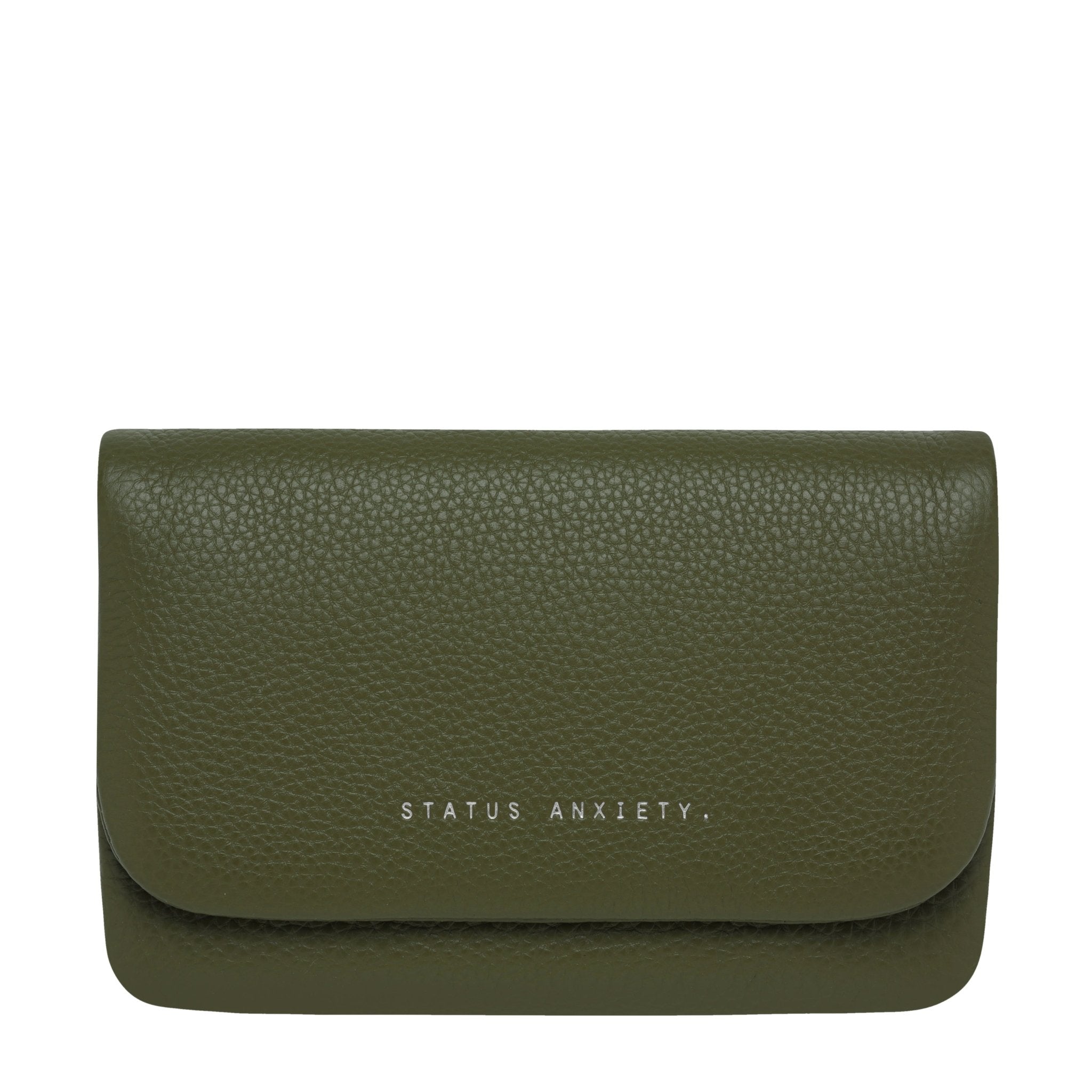 Impermanent Wallet by Status Anxiety in Khaki - The Stockroom NZ