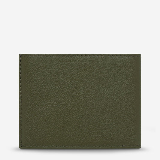 Noah - Mens Wallet in Khaki by Status Anxiety - The Stockroom NZ