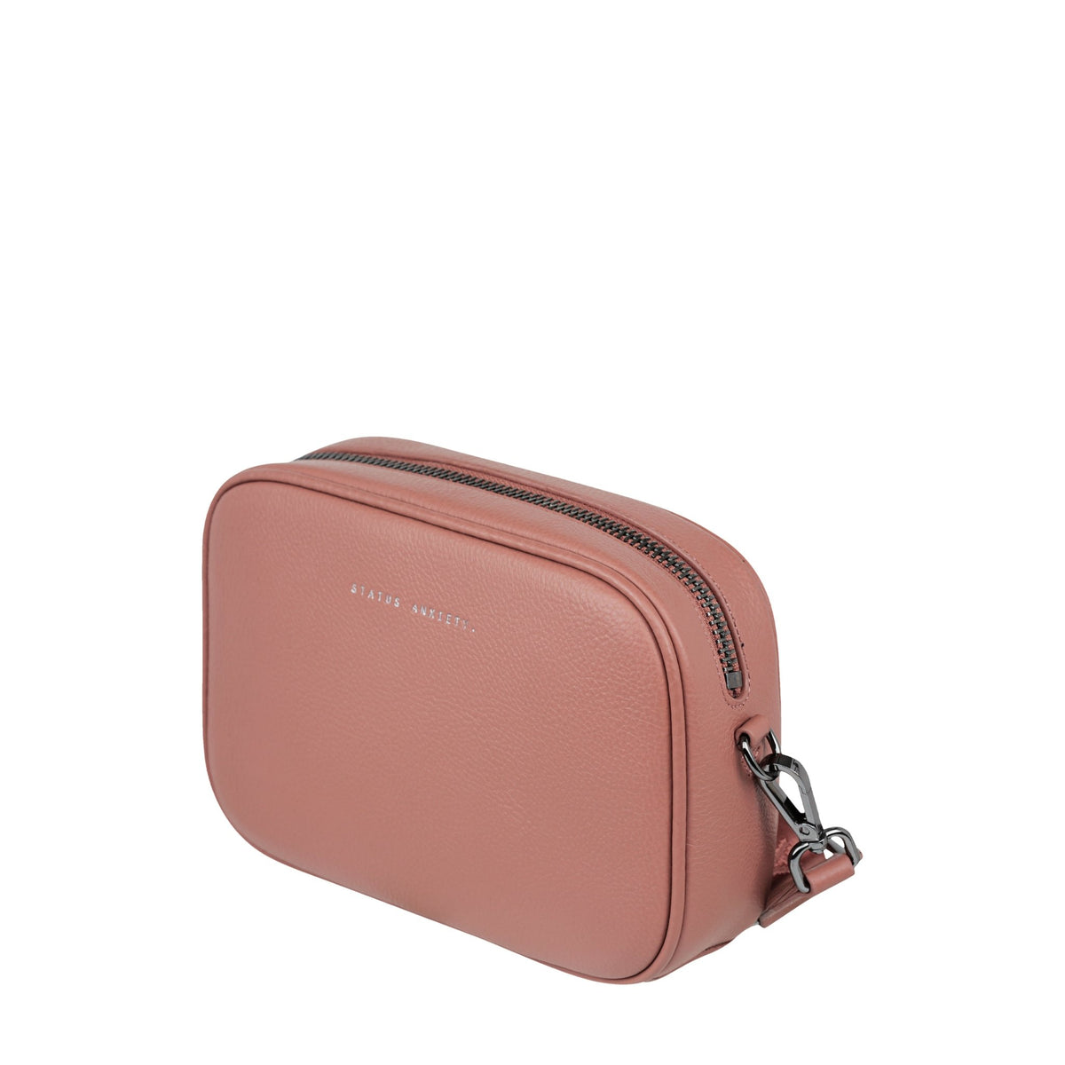 Plunder in Dusty Rose with Branded Webbing Strap by Status Anxiety - The Stockroom NZ