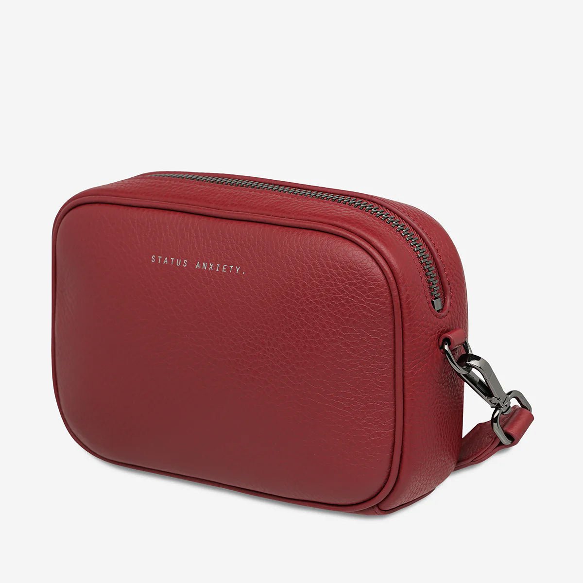 Plunder With Webbed Strap - Rouge by Status Anxiety - The Stockroom NZ