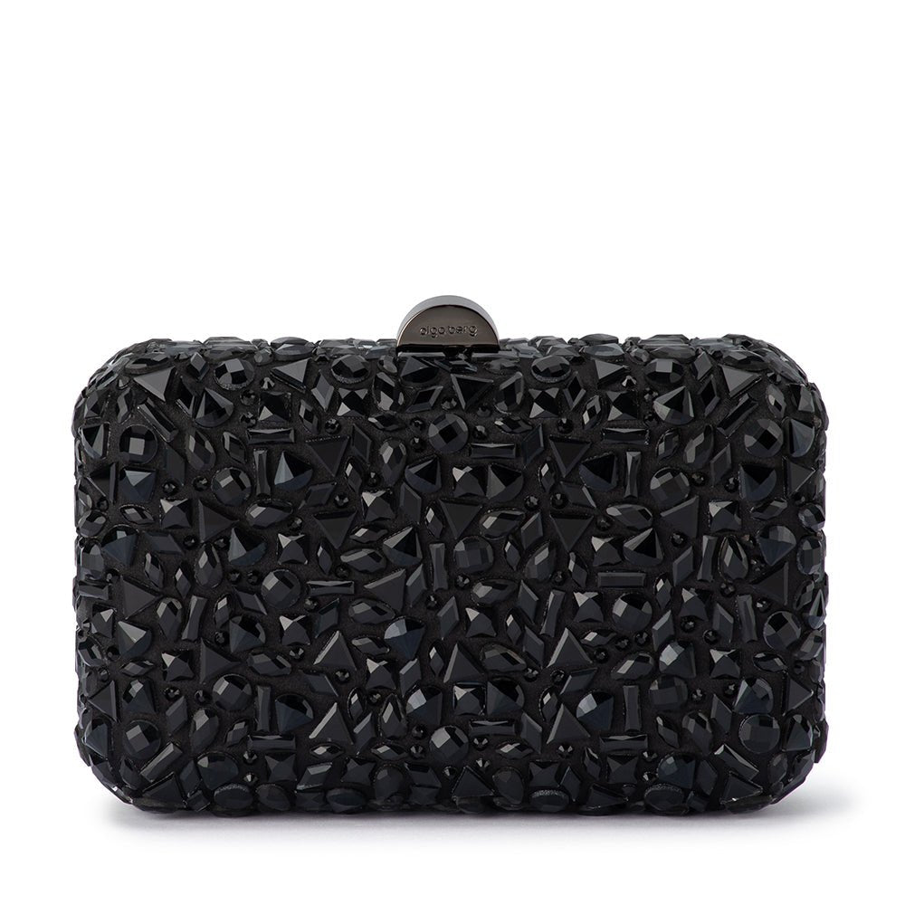 Crystal Rocks Aviva Aviva Crystal Clutch Black – The Stockroom NZ