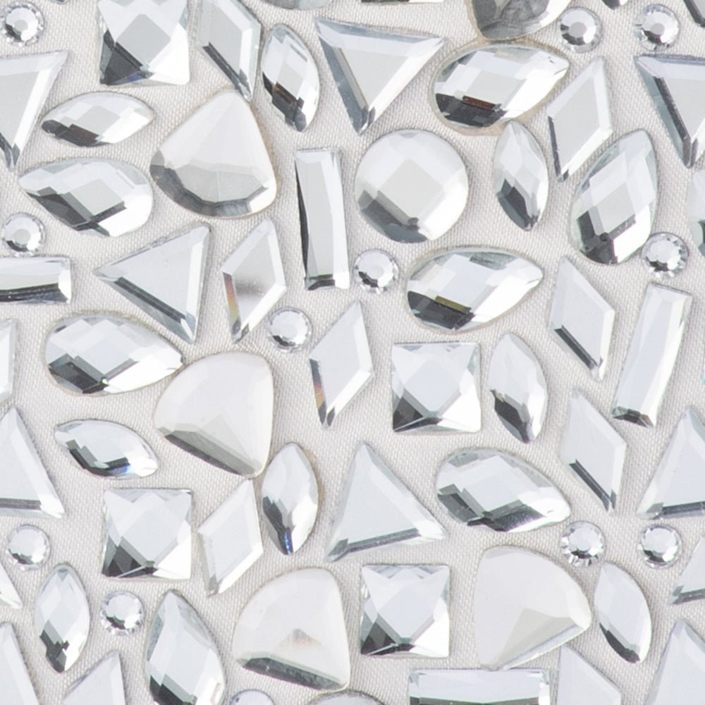 Aviva Crystal Clutch Silver – The Stockroom NZ
