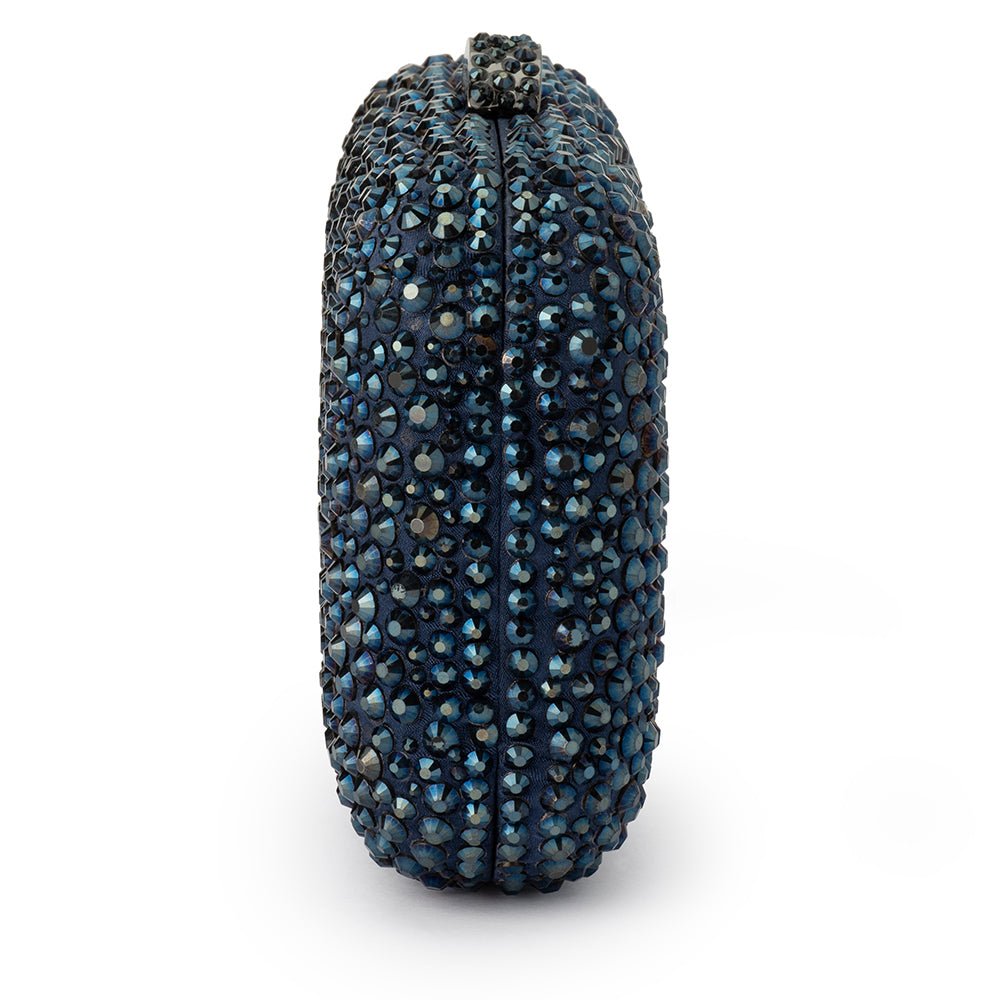 Casey Hot Fix Sparkle Clutch - Blue - The Stockroom NZ