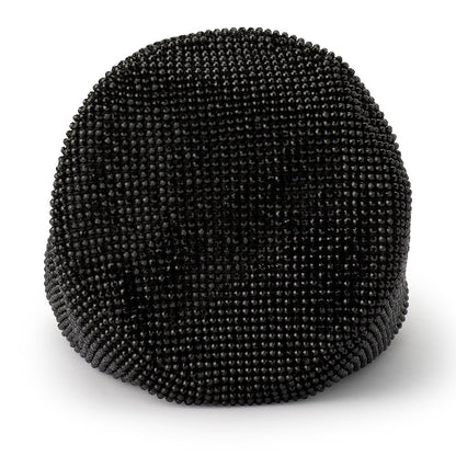 ELLIE CRYSTAL MESH HANDLE BAG - Black - The Stockroom NZ