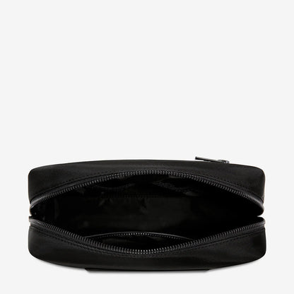 Hunter Recycled Toiletry Bag Medium - Black - The Stockroom NZ