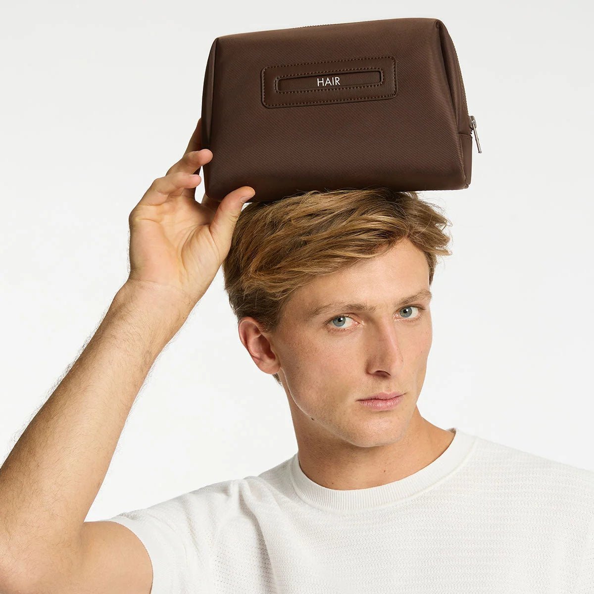 Hunter Recycled Toiletry Bag Medium - Truffle - The Stockroom NZ