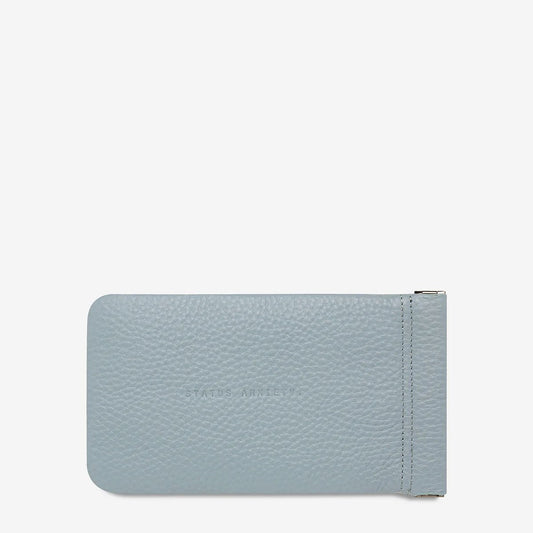 Keepsake Sunglasses Case - in powder blue by Status Anxiety - The Stockroom NZ