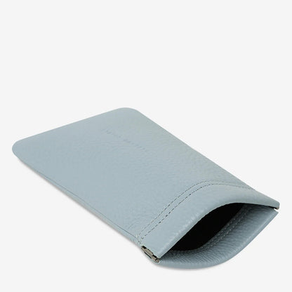 Keepsake Sunglasses Case - in powder blue by Status Anxiety - The Stockroom NZ