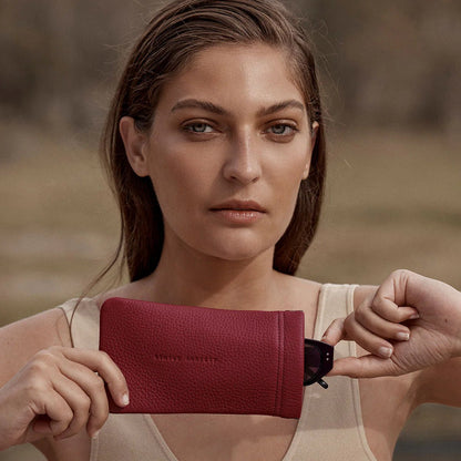 Keepsake Sunglasses Case - in rouge by Status Anxiety - The Stockroom NZ