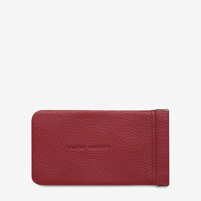 Keepsake Sunglasses Case - in rouge by Status Anxiety - The Stockroom NZ