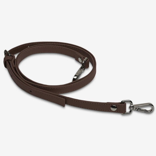 Leather Strap Thin - cocoa by Status Anxiety - The Stockroom NZ