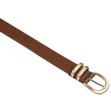 Let it Be Belt - Tan/Gold by Status Anxiety - The Stockroom NZ