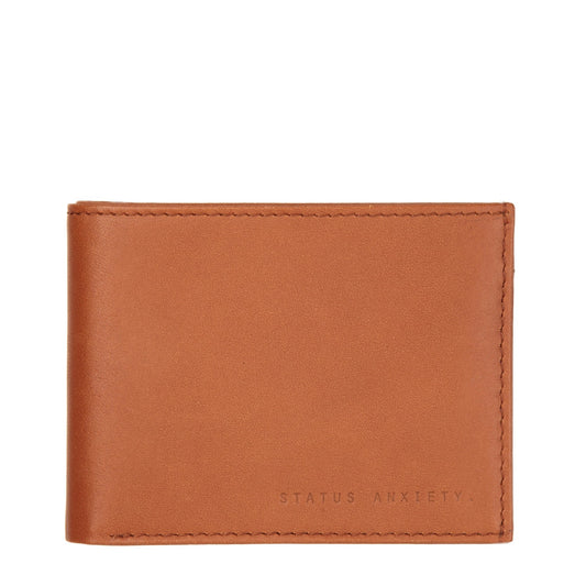 Noah - Mens Wallet in Camel by Status Anxiety - The Stockroom NZ