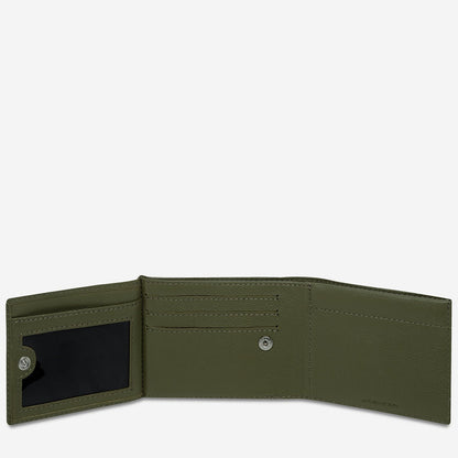 Noah - Mens Wallet in Khaki by Status Anxiety - The Stockroom NZ