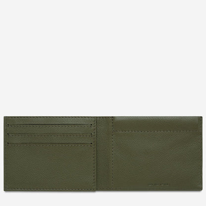 Noah - Mens Wallet in Khaki by Status Anxiety - The Stockroom NZ