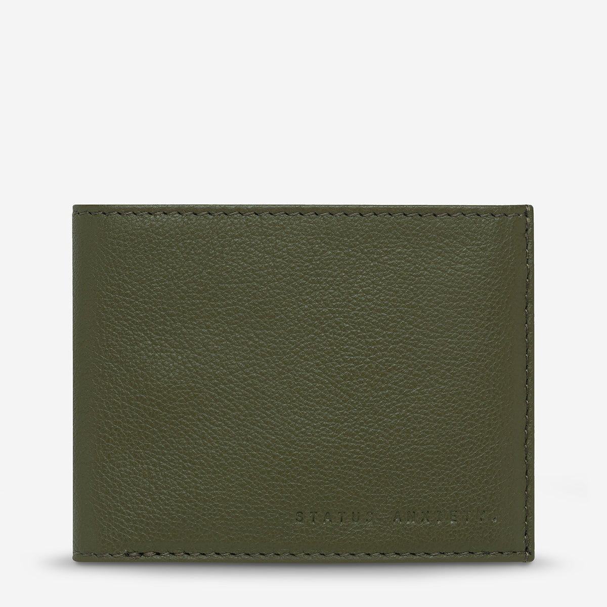 Noah - Mens Wallet in Khaki by Status Anxiety - The Stockroom NZ