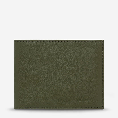 Noah - Mens Wallet in Khaki by Status Anxiety - The Stockroom NZ