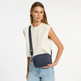 Plunder Bag With Webbed Strap - Midnight Blue - The Stockroom NZ