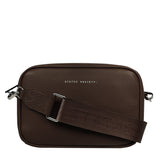 Plunder with Branded Webbed Strap in Cocoa by Status Anxiety - The Stockroom NZ