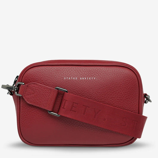 Plunder With Webbed Strap - Rouge by Status Anxiety - The Stockroom NZ
