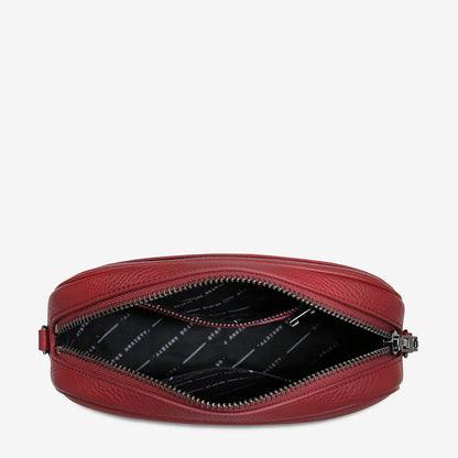 Plunder With Webbed Strap - Rouge by Status Anxiety - The Stockroom NZ