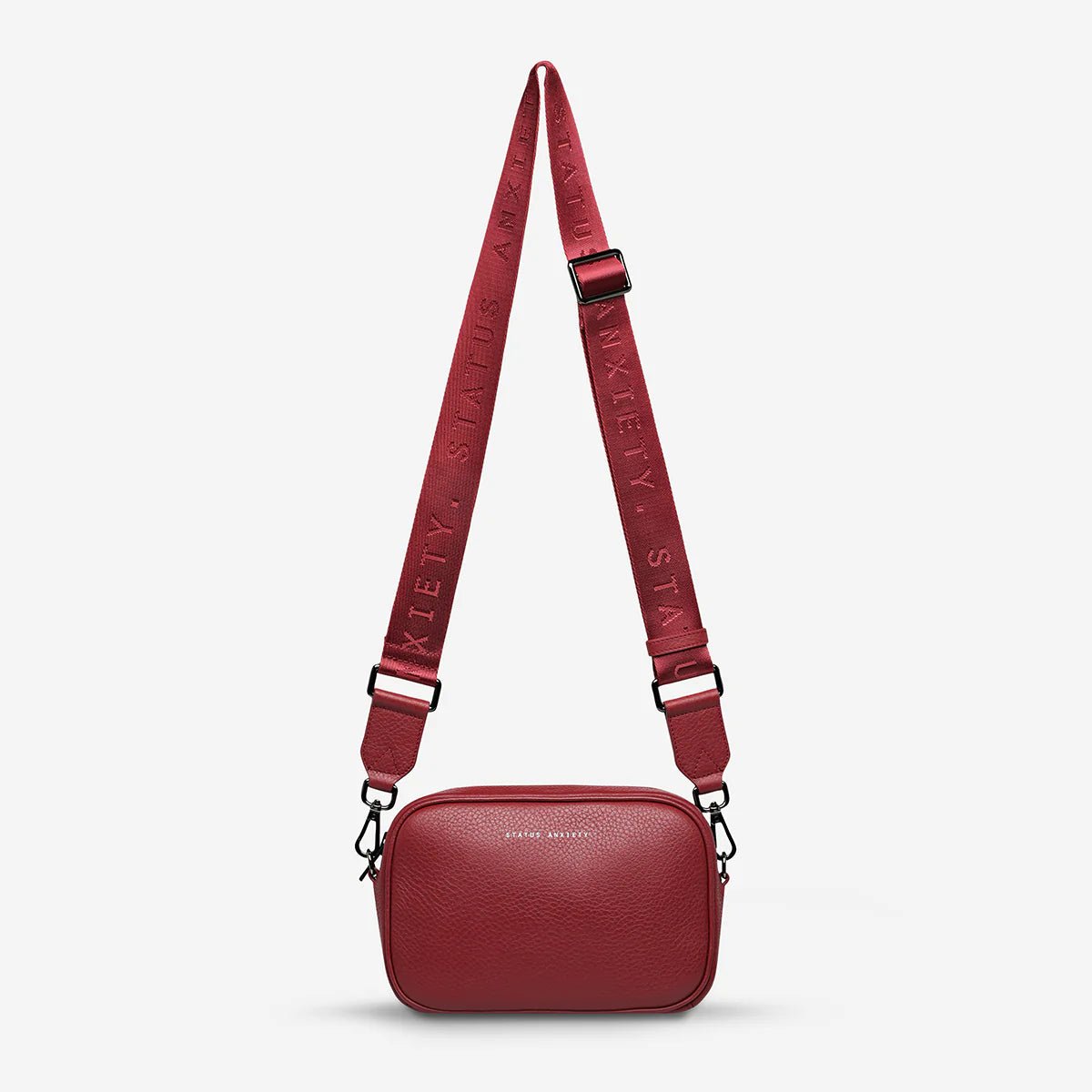 Plunder With Webbed Strap - Rouge by Status Anxiety - The Stockroom NZ