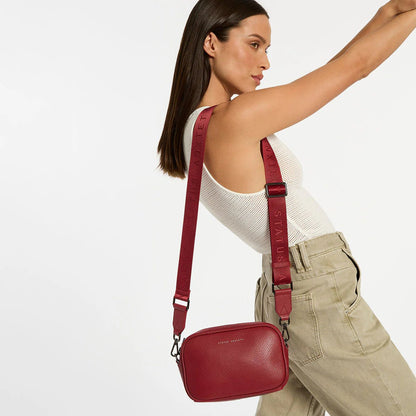 Plunder With Webbed Strap - Rouge by Status Anxiety - The Stockroom NZ