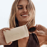 Keepsake Sunglasses Case - in Oat by Status Anxiety