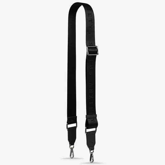 Web Strap Medium in Black by Status Anxiety - The Stockroom NZ
