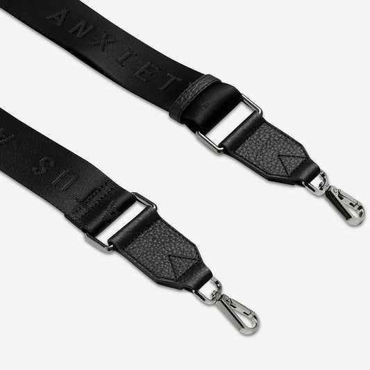 Web Strap Medium in Black by Status Anxiety - The Stockroom NZ
